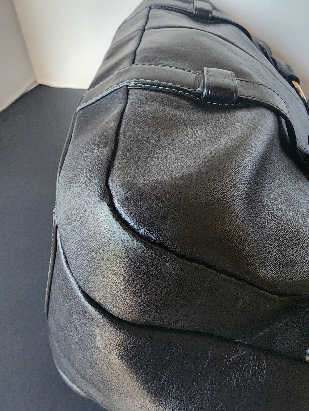 Coach Bonnie Cashin Soho Shoulder Bag, Black Leather, EUC, 2008, 12696 - Picture 10 of 16
